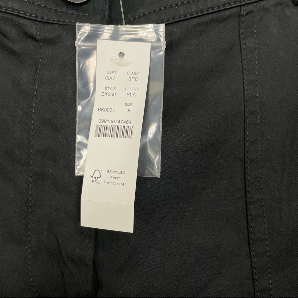 JCrew Drapey Viscose Blend Twill Pant For Women Size 8 Black Style BK250 - Picture 9 of 10